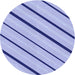 Square Patterned Periwinkle Purple Rug, pat1033blu