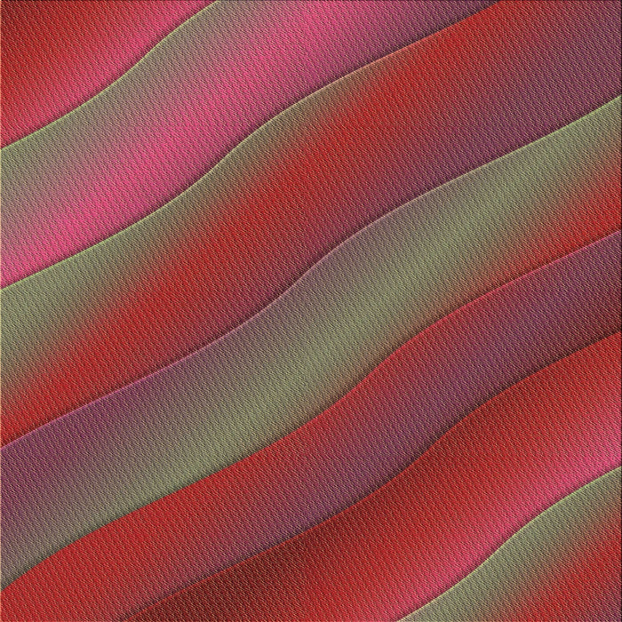 Round Patterned Red Rug, pat1034brn