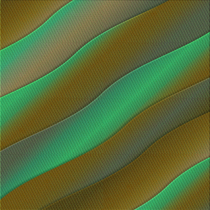 Round Machine Washable Transitional Green Rug, wshpat1034grn