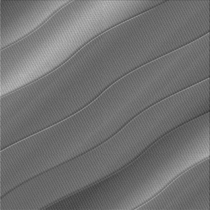 Round Patterned Gray Rug, pat1034gry