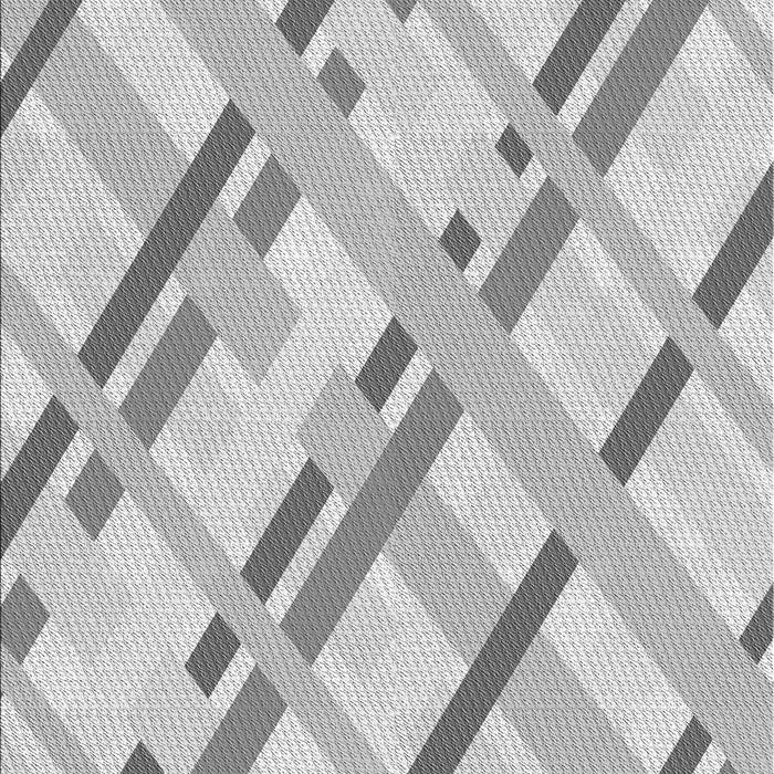 Patterned Gunmetal Gray Rug, pat1035gry