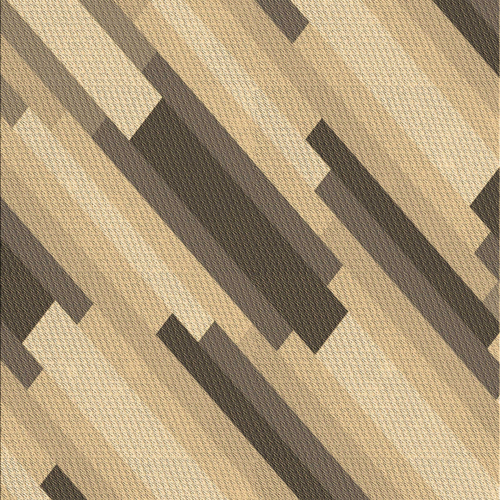 Machine Washable Transitional Brown Rug, wshpat1036brn