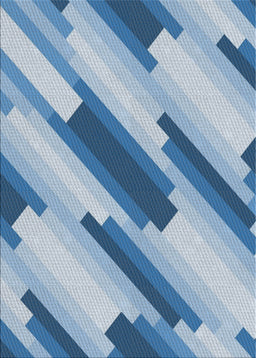 Machine Washable Transitional Light Day Blue Rug, wshpat1036