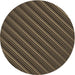 Square Patterned Copper Brown Rug, pat1037brn