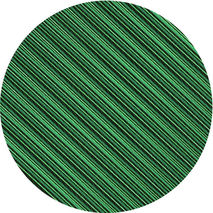 Square Machine Washable Transitional Dark Forest Green Rug in a Living Room, wshpat1037grn