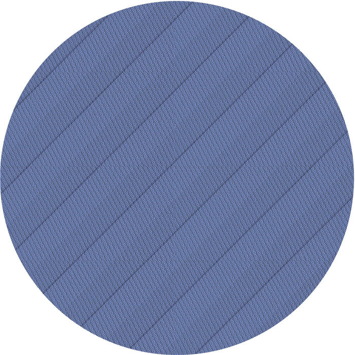 Square Patterned Azure Blue Rug, pat1038blu