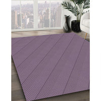 Patterned Lavender Purple Rug, pat1038pur