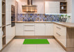 Patterned Lime Green Rug in a Kitchen, pat1038yw