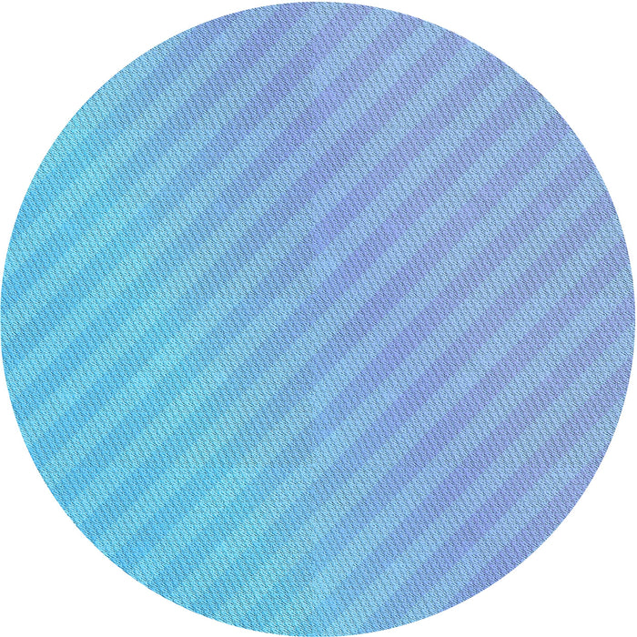 Square Machine Washable Transitional Iceberg Blue Rug in a Living Room, wshpat1039lblu