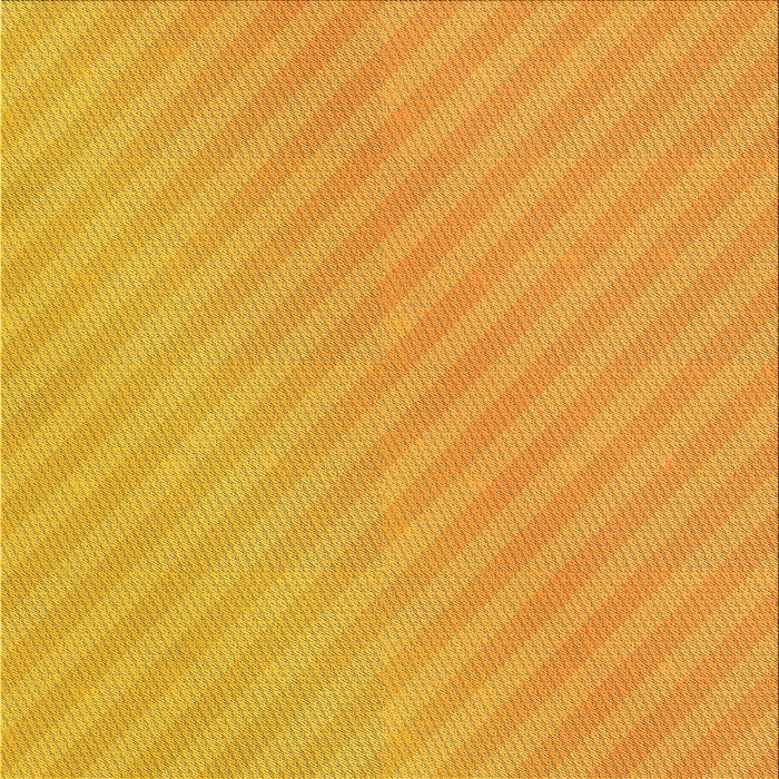 Round Patterned Neon Orange Rug, pat1039yw