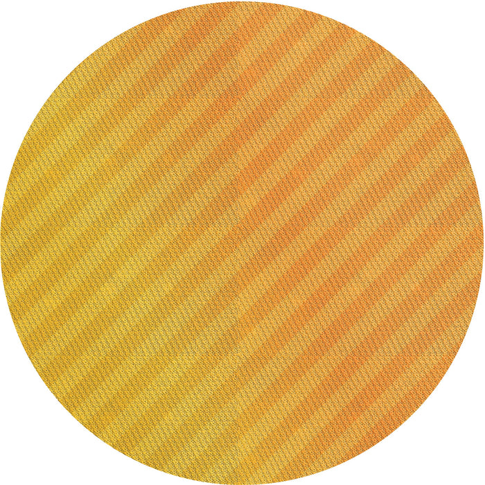 Square Machine Washable Transitional Neon Orange Rug in a Living Room, wshpat1039yw