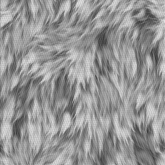 Machine Washable Transitional Cloud Gray Rug, wshpat104gry