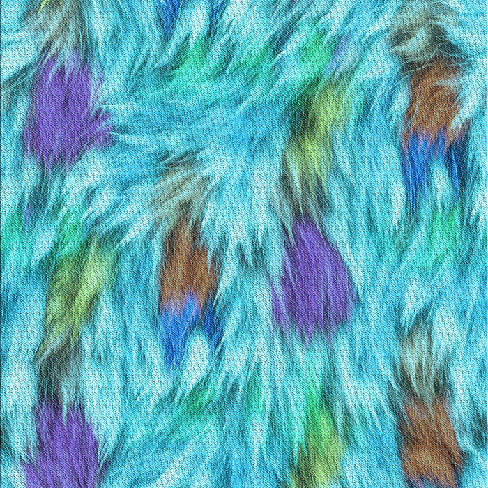 Patterned Blue Ivy Blue Rug, pat104lblu