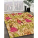 Machine Washable Transitional Red Rug in a Family Room, wshpat104org