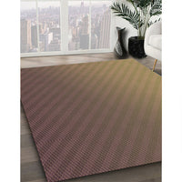 Patterned Copper Brown Rug, pat1041brn