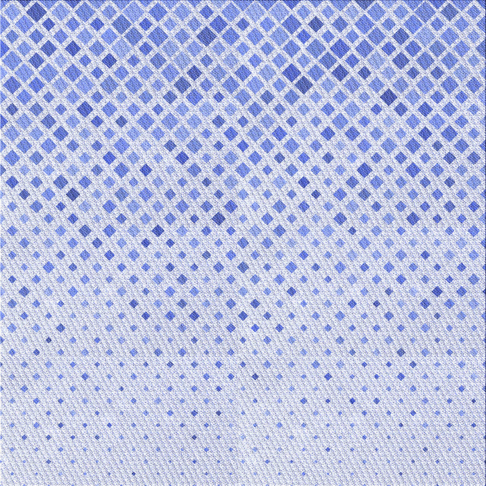 Round Patterned Lavender Blue Rug, pat1042blu