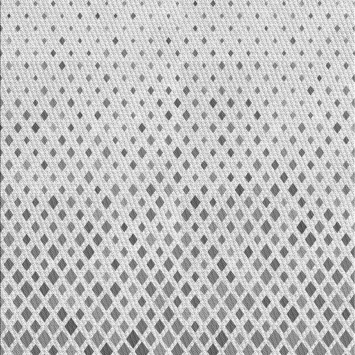 Patterned Platinum Gray Rug, pat1042gry