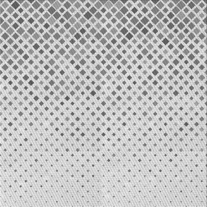 Round Patterned Platinum Gray Rug, pat1042gry