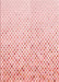 Patterned Light Rose Pink Rug, pat1042rd