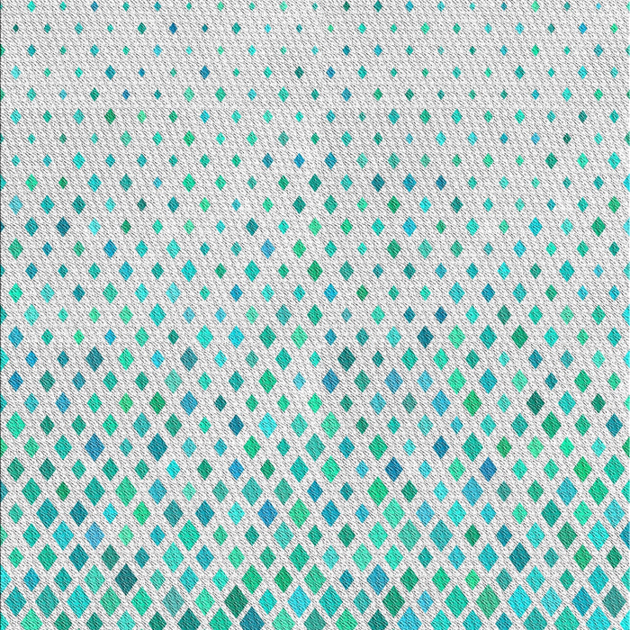 Machine Washable Transitional Pale Turquoise Blue Rug, wshpat1042