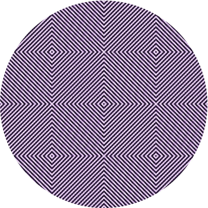 Square Patterned Blossom Pink Rug, pat1044pur