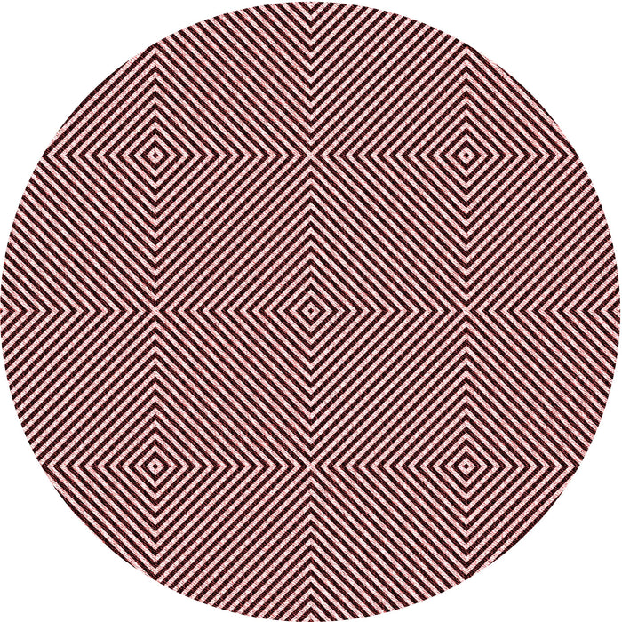 Square Machine Washable Transitional Deep Rose Pink Rug in a Living Room, wshpat1044rd