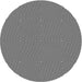 Sideview of Patterned Light Gray Novelty Rug, pat1044