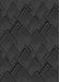 Patterned Carbon Gray Novelty Rug, pat1045