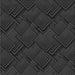 Square Patterned Carbon Gray Novelty Rug, pat1045