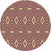 Square Machine Washable Transitional Brown Red Rug in a Living Room, wshpat1046brn