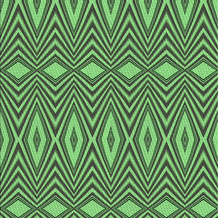 Patterned Green Rug, pat1046grn