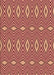 Patterned Brown Sand Brown Rug, pat1046org