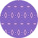 Square Patterned Violet Purple Rug, pat1046pur