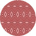 Square Machine Washable Transitional Light Coral Pink Rug in a Living Room, wshpat1046rd