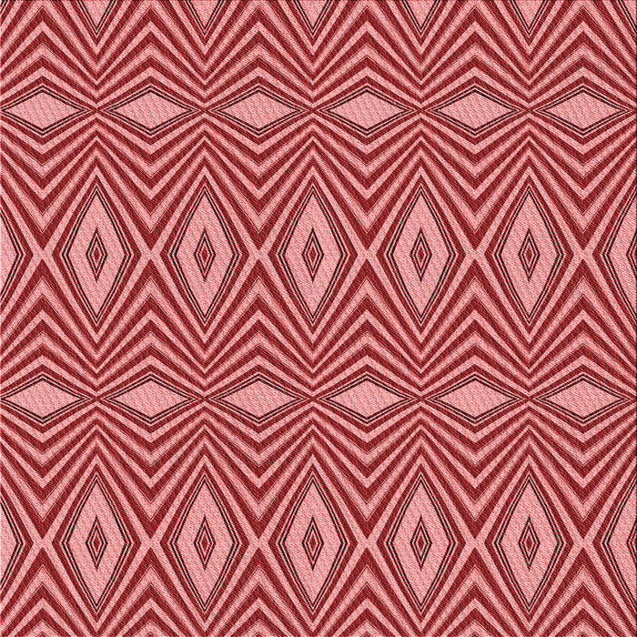 Round Patterned Light Coral Pink Rug, pat1046rd