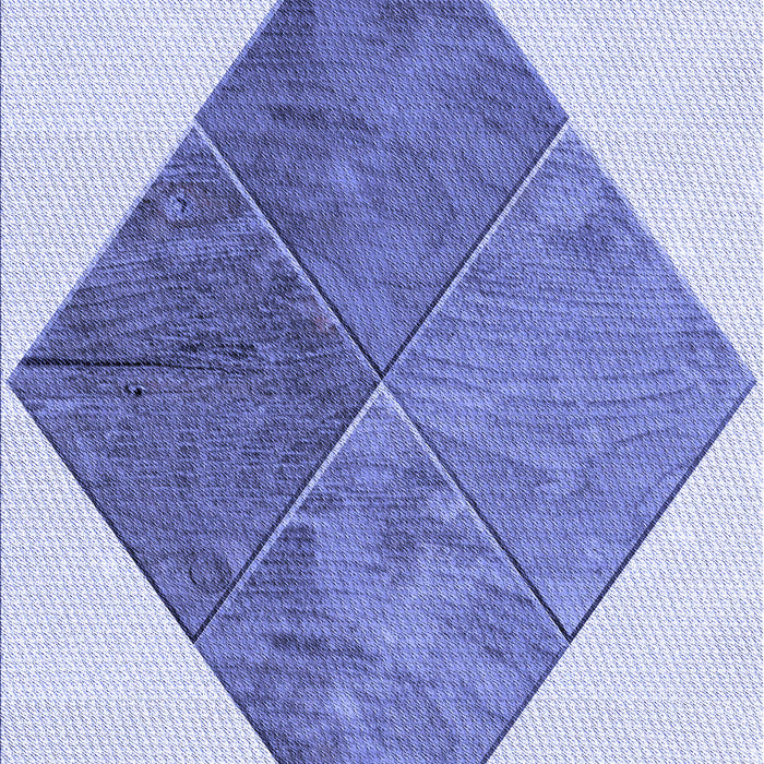 Patterned Periwinkle Purple Rug, pat1047blu