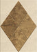 Patterned Khaki Gold Rug, pat1047brn