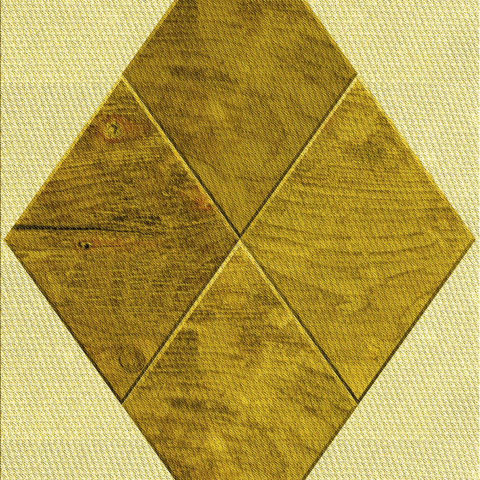 Machine Washable Transitional Dark Golden Brown Rug, wshpat1047yw