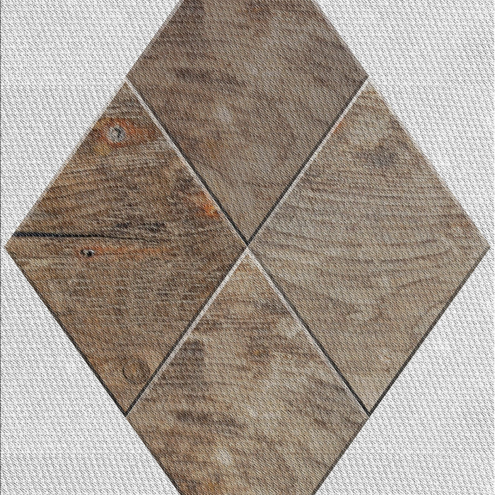 Patterned Brown Novelty Rug, pat1047