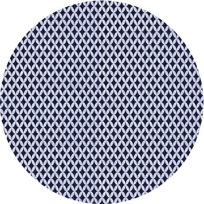 Square Patterned Blue Rug, pat1048blu