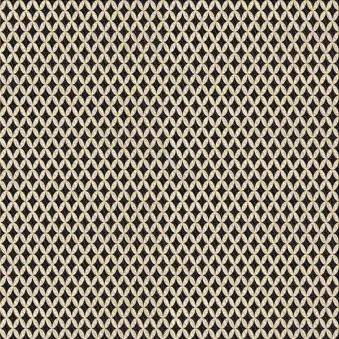 Round Patterned Milk Chocolate Brown Rug, pat1048brn