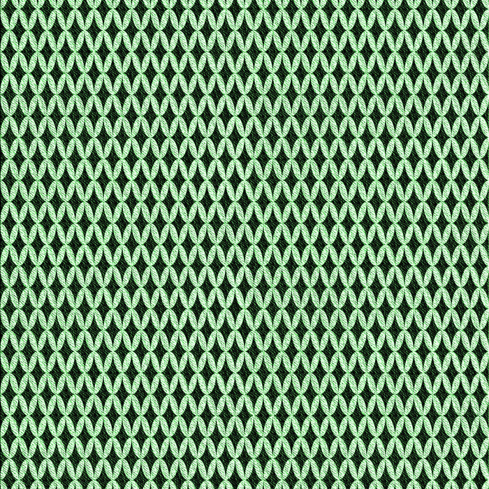 Patterned Dark Forest Green Rug, pat1048grn