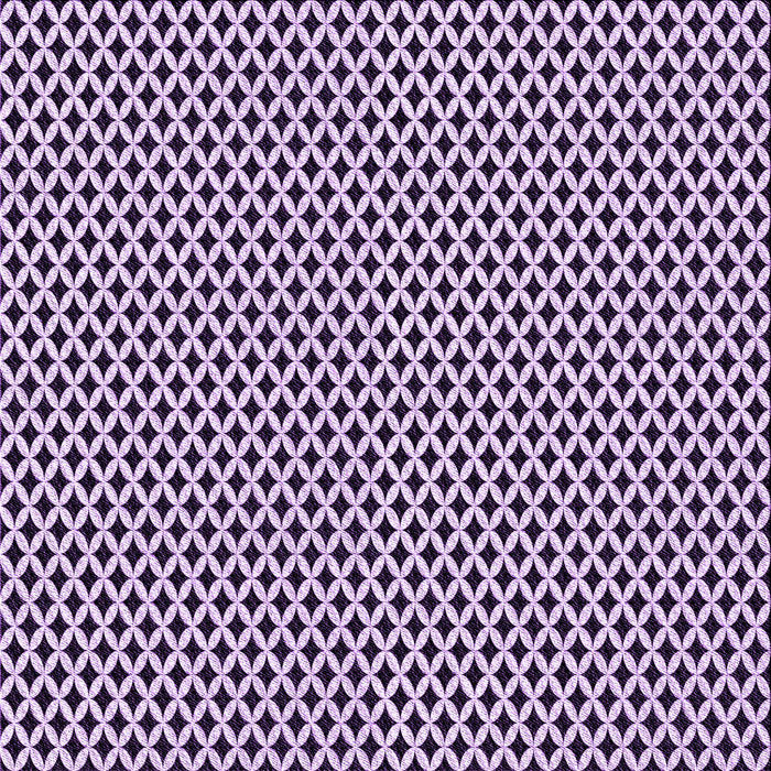 Round Patterned Blossom Pink Rug, pat1048pur