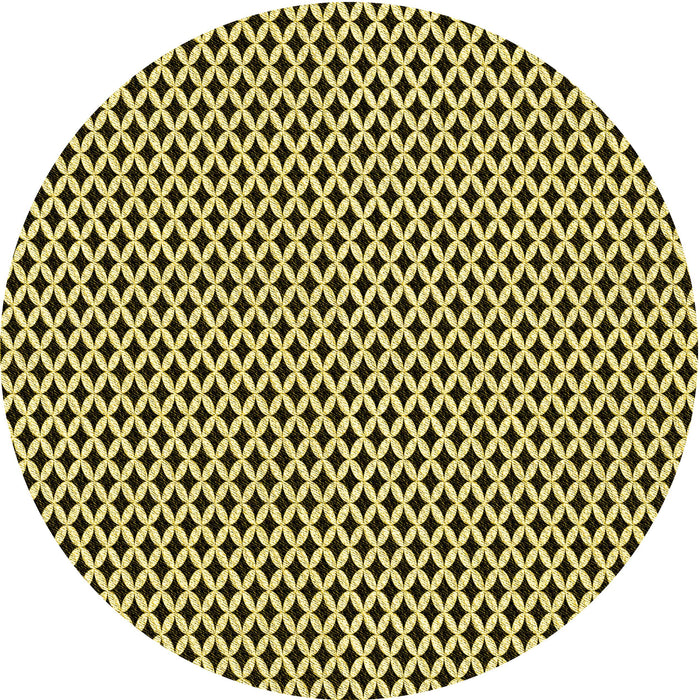 Square Patterned Milk Chocolate Brown Rug, pat1048yw