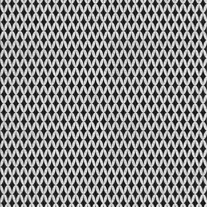 Patterned Charcoal Black Novelty Rug, pat1048