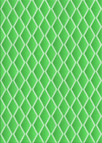 Machine Washable Transitional Neon Green Rug, wshpat1049grn