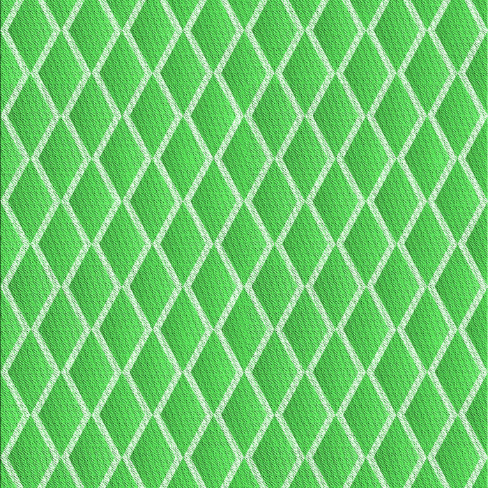 Patterned Neon Green Rug, pat1049grn