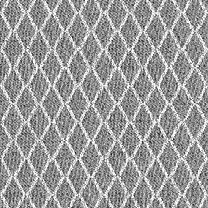 Patterned Silver Gray Rug, pat1049gry