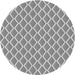 Square Patterned Silver Gray Rug, pat1049gry