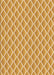 Patterned Yellow Orange Rug, pat1049org